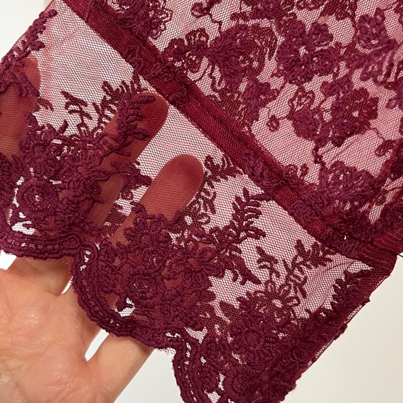 April Cornell Lace cover up size L - Picture 6 of 8